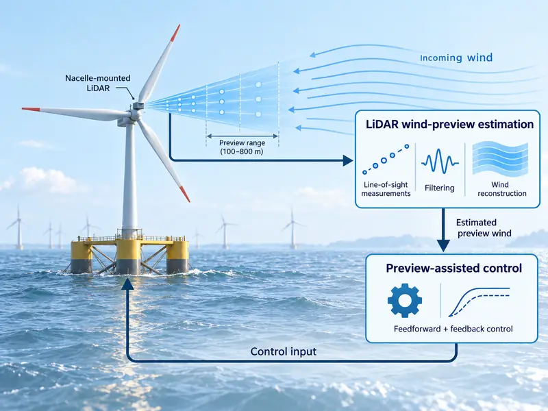 LiDAR-Based Wind Preview and Control of Wind Turbines